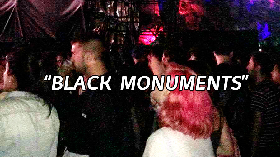 black monuments